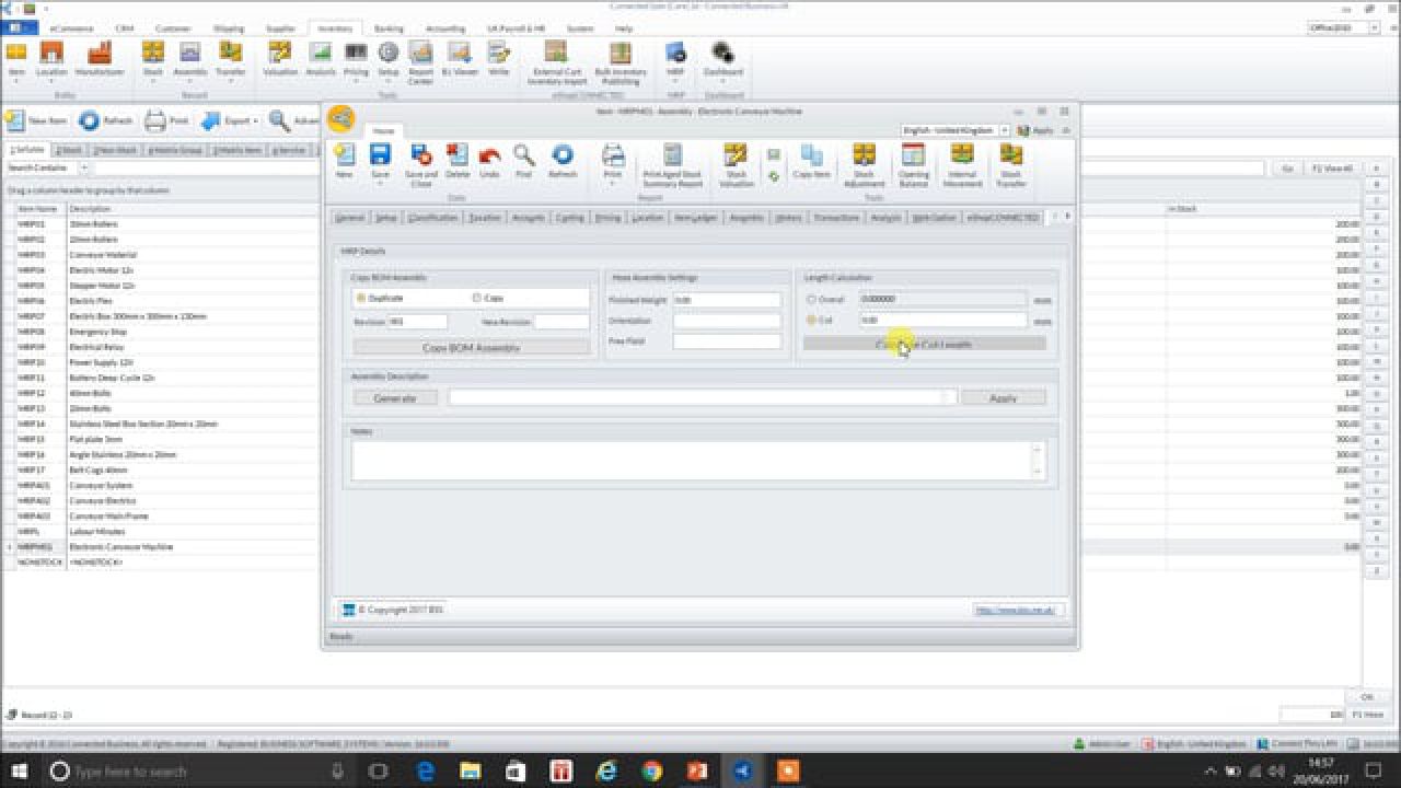 Connected Business MRP By BSS