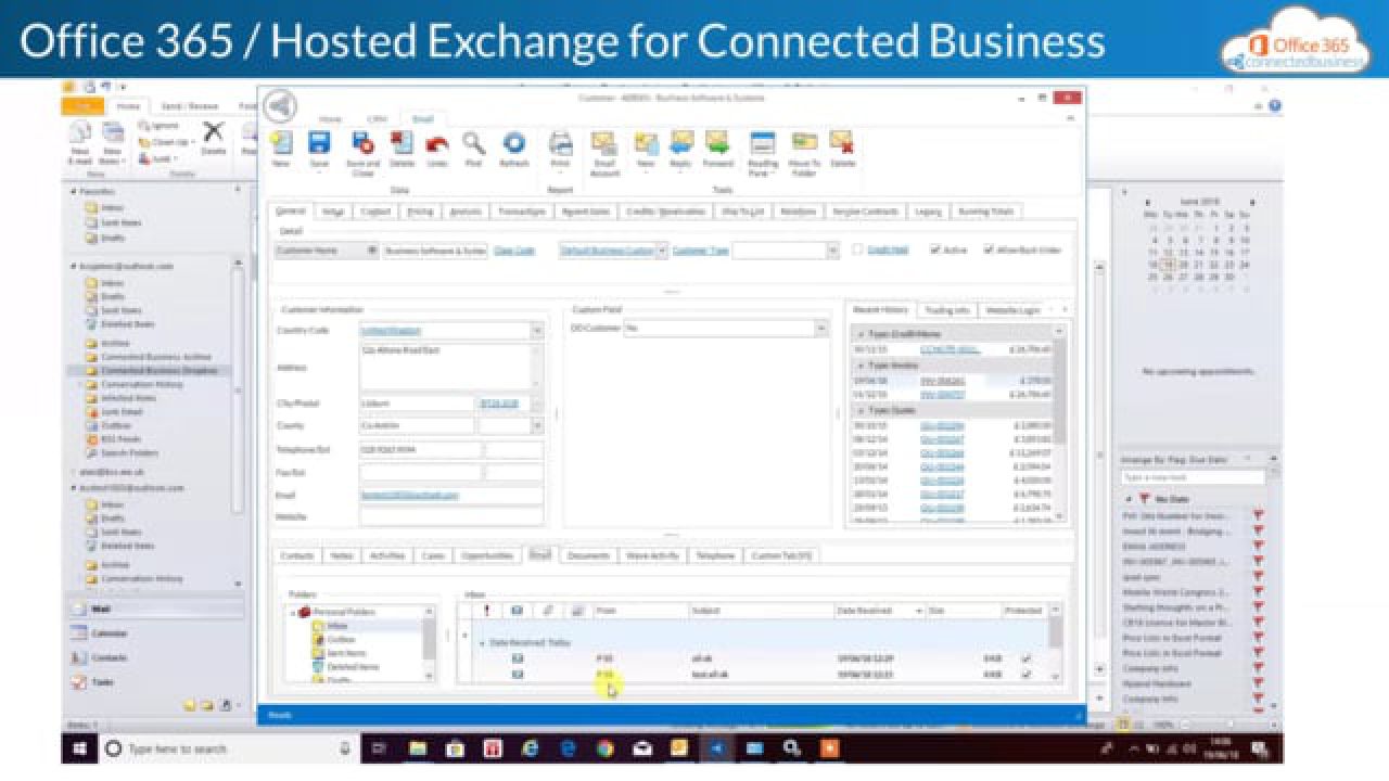 Outlook, Exchange, Office 365 Connector Webinar